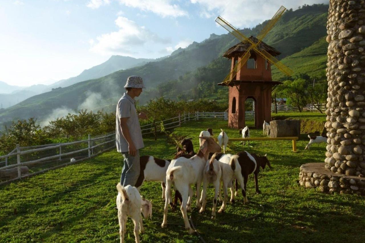 O Chau Homestay Лаокай Экстерьер фото